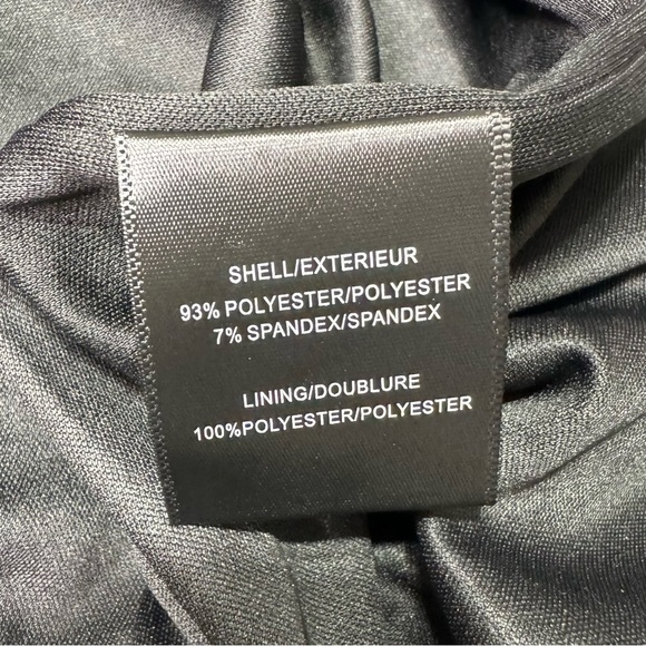 Badgley Mischka Navy Sequin Formal Gown Floor Length Dress Size 4 NWT - Picture 10 of 11